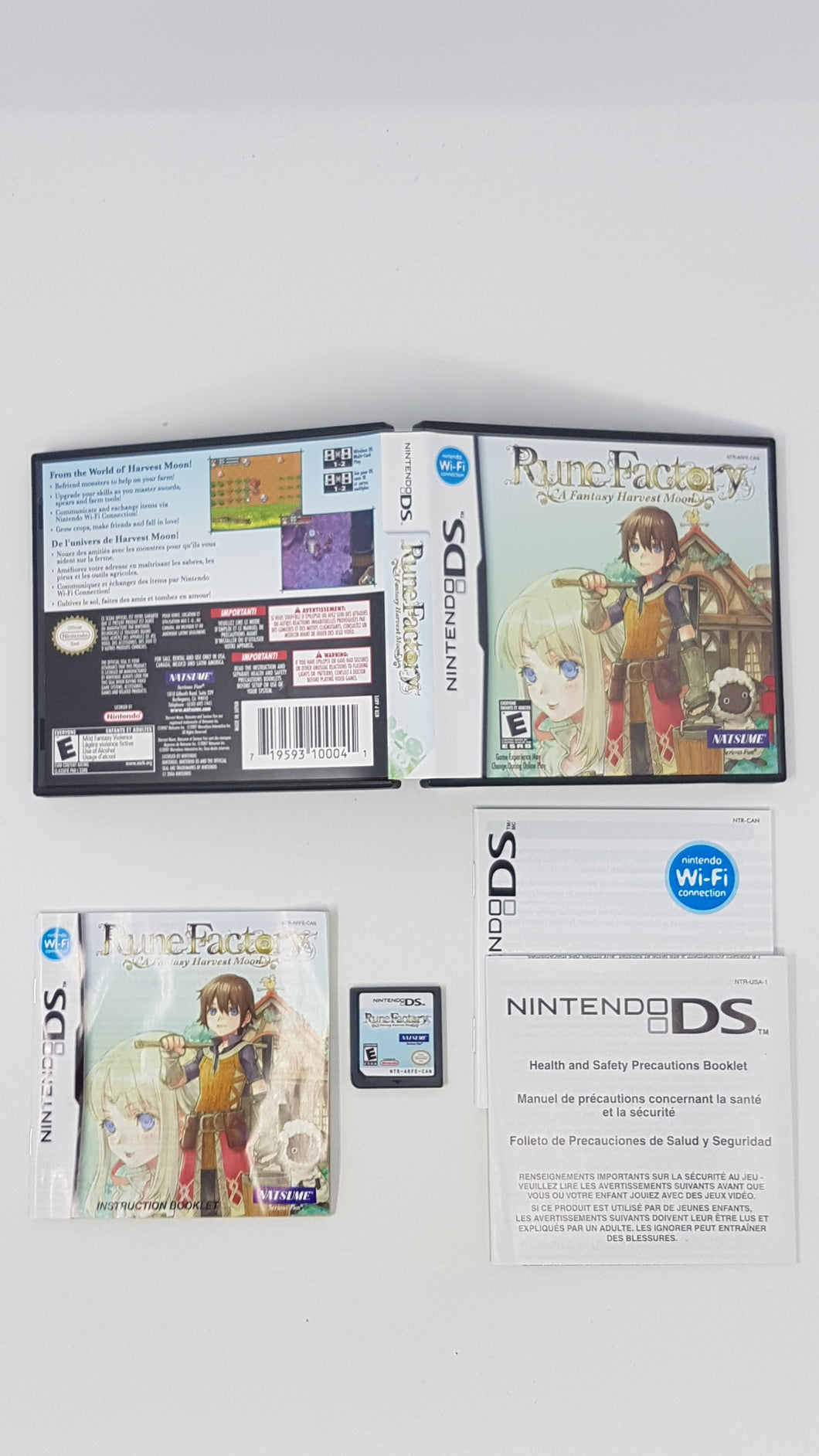 DS - Rune Factory A Fantasy Harvest Moon [cib]
