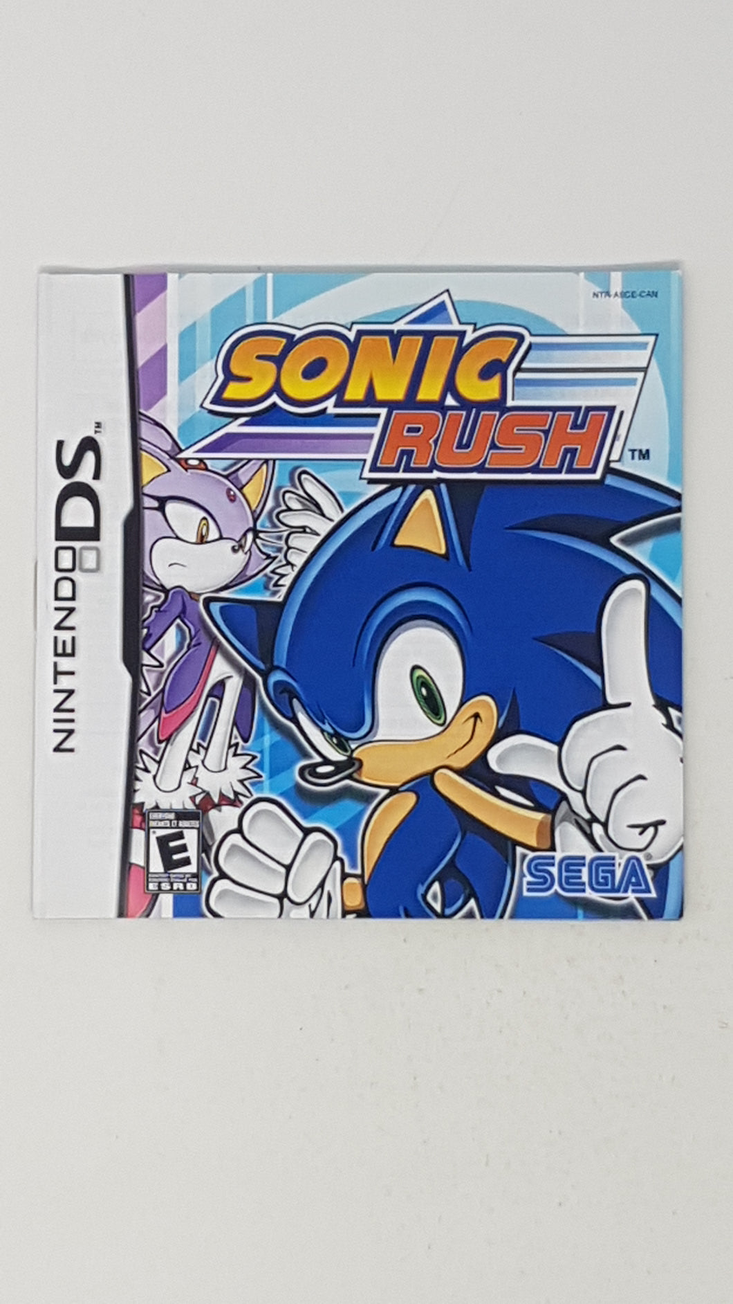 Sonic Rush [manuel] - Nintendo DS