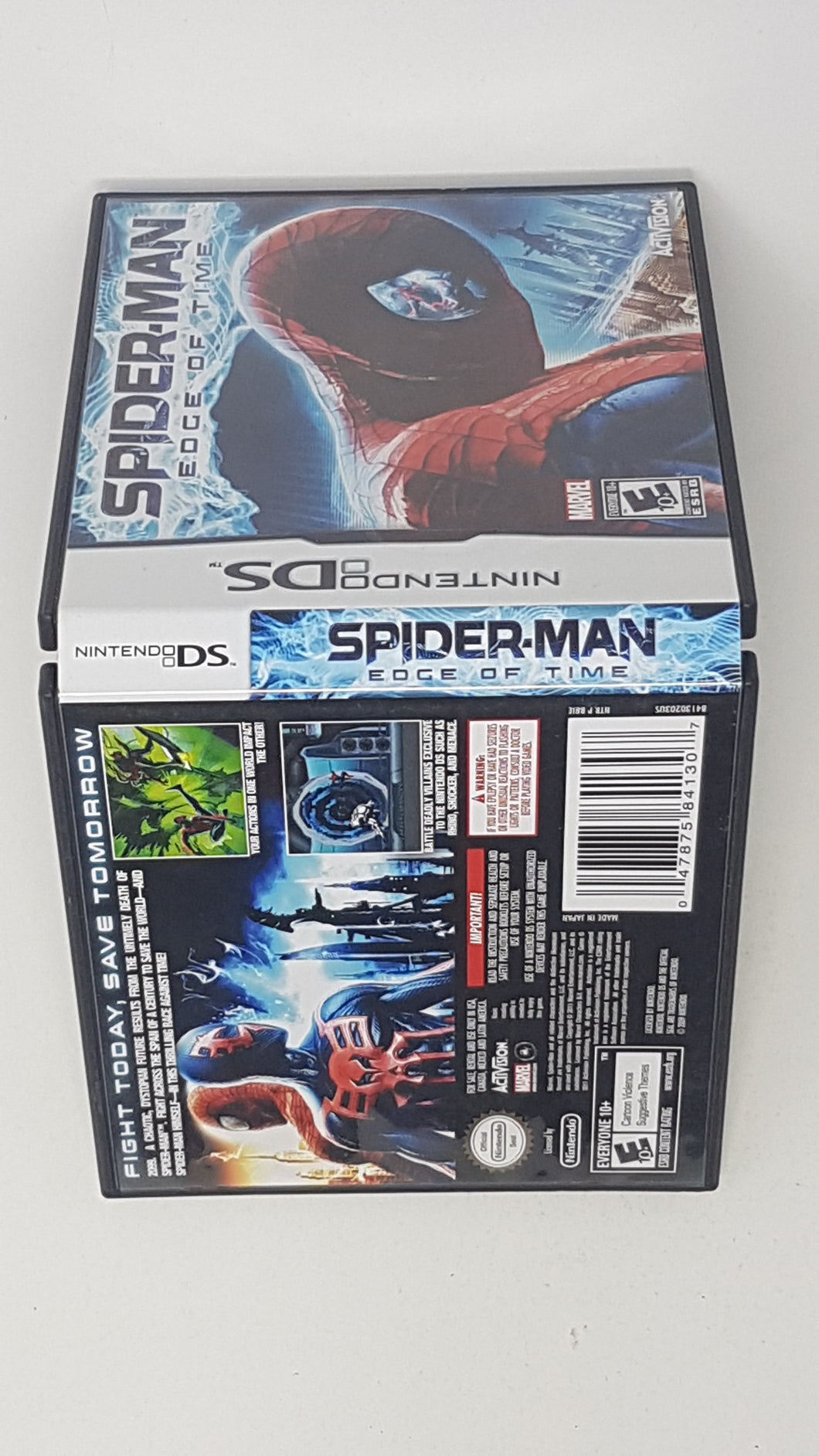 Spiderman - Edge of Time [box] - Nintendo DS