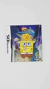 SpongeBob's Atlantis SquarePantis [manual] - Nintendo DS