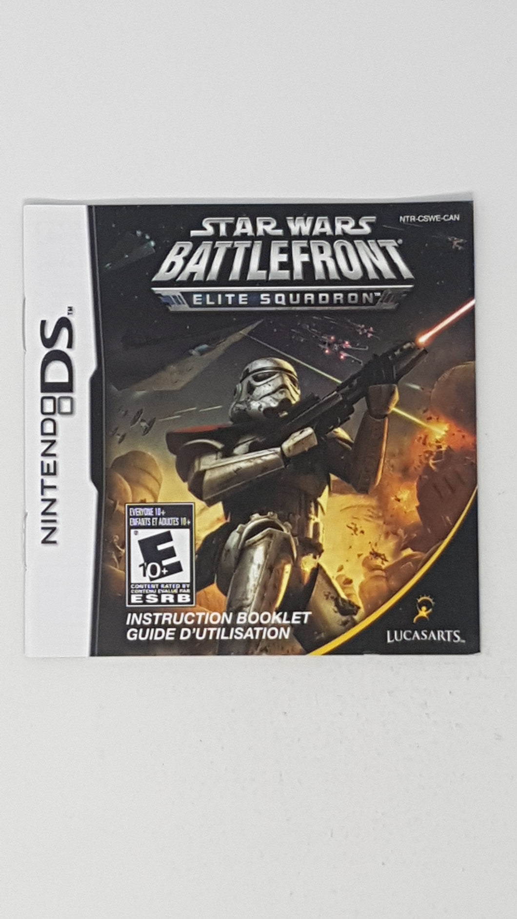 Star Wars Battlefront - Elite Squadron [manuel] - Nintendo DS