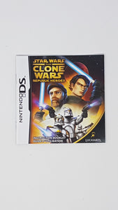 Star Wars Clone Wars - Republic Heroes [manual] - Nintendo DS