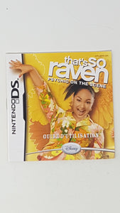 That's So Raven Psychic on Scene [manuel] - Nintendo DS