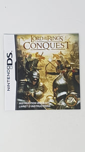 Lord of the Rings Conquest [manuel] - Nintendo DS