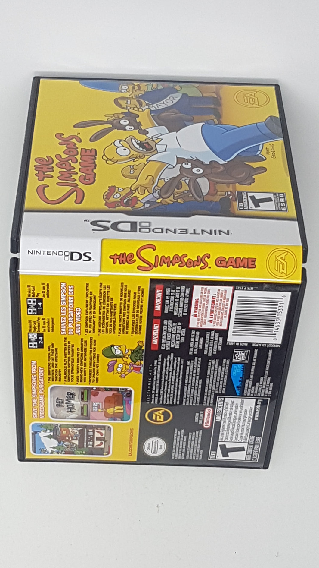 The Simpsons Game [box] - Nintendo DS