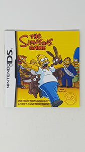 The Simpsons Game [manual] - Nintendo DS