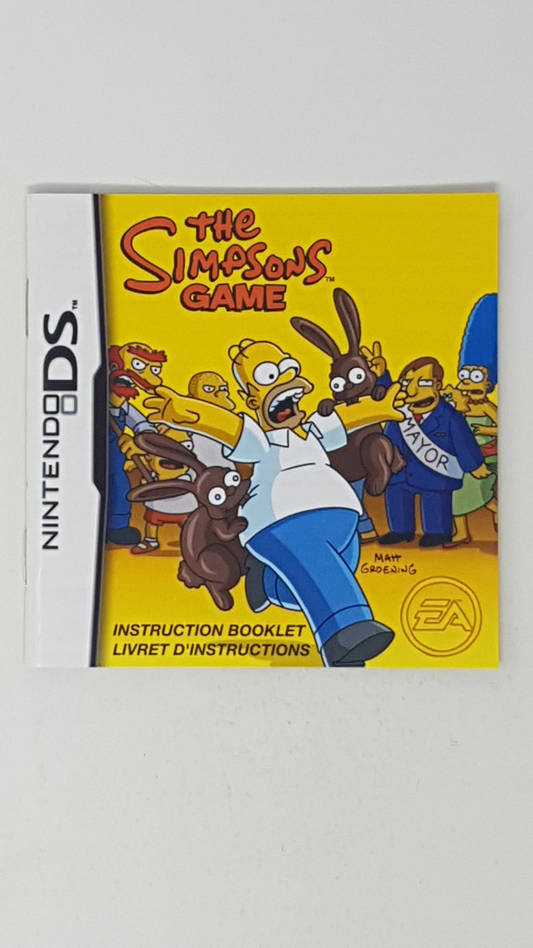 The Simpsons Game [manual] - Nintendo DS