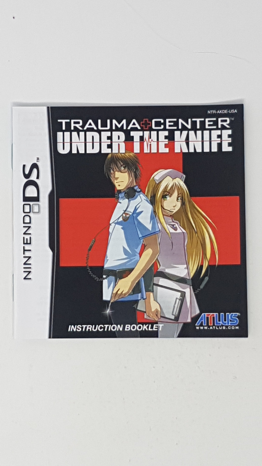 Trauma Center Under the Knife [manuel] - Nintendo DS