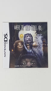 Where the Wild Things Are [manuel] - Nintendo DS