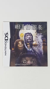 Where the Wild Things Are [manuel] - Nintendo DS