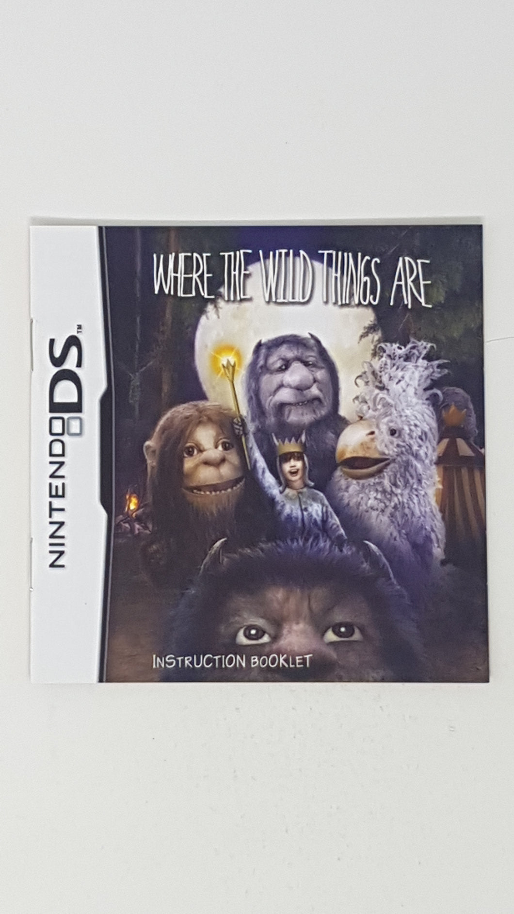 Where the Wild Things Are [manuel] - Nintendo DS