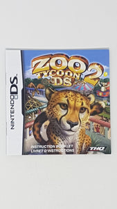 Zoo Tycoon 2 [manuel] - Nintendo DS