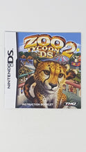 Charger l&#39;image dans la galerie, Zoo Tycoon 2 [manuel] - Nintendo DS
