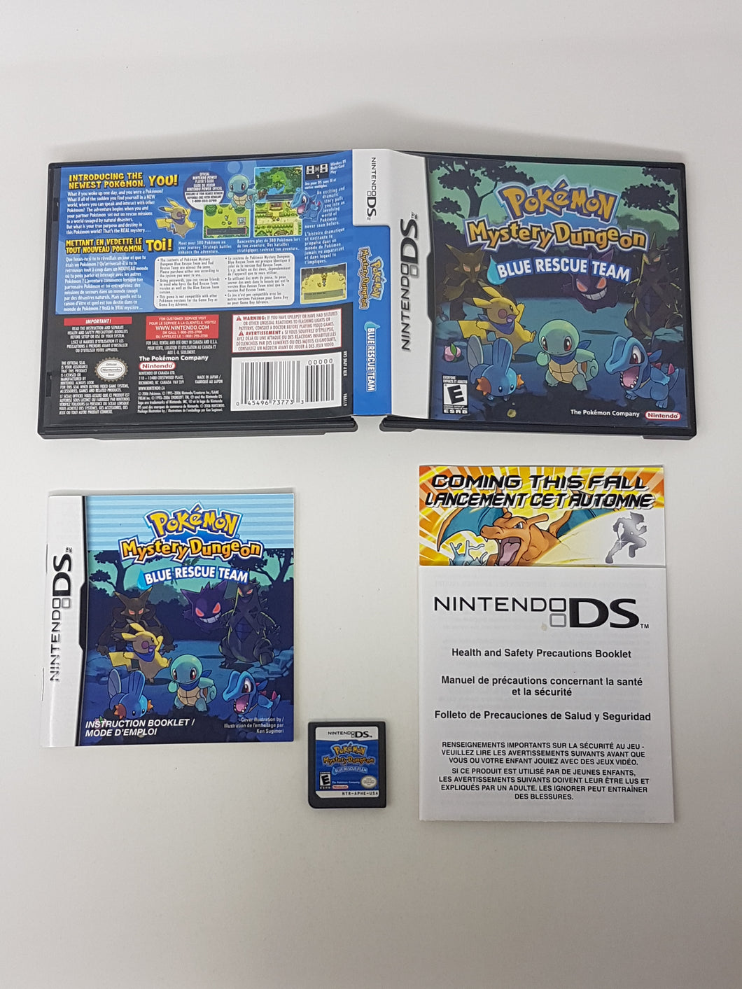 Pokemon Mystery Dungeon Blue Rescue Team - Nintendo DS