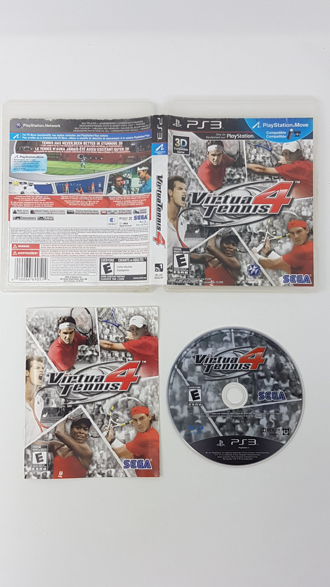 Virtua Tennis 4 - Playstation | PS3