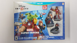 Disney Infinity - Marvel Super Heroes Starter Pak 2.0 [New] - Nintendo Wii U
