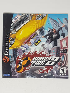 Crazy Taxi 2 [manuel] - Sega Dreamcast