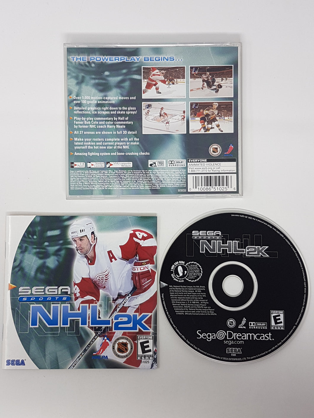 NHL 2K - Sega Dreamcast