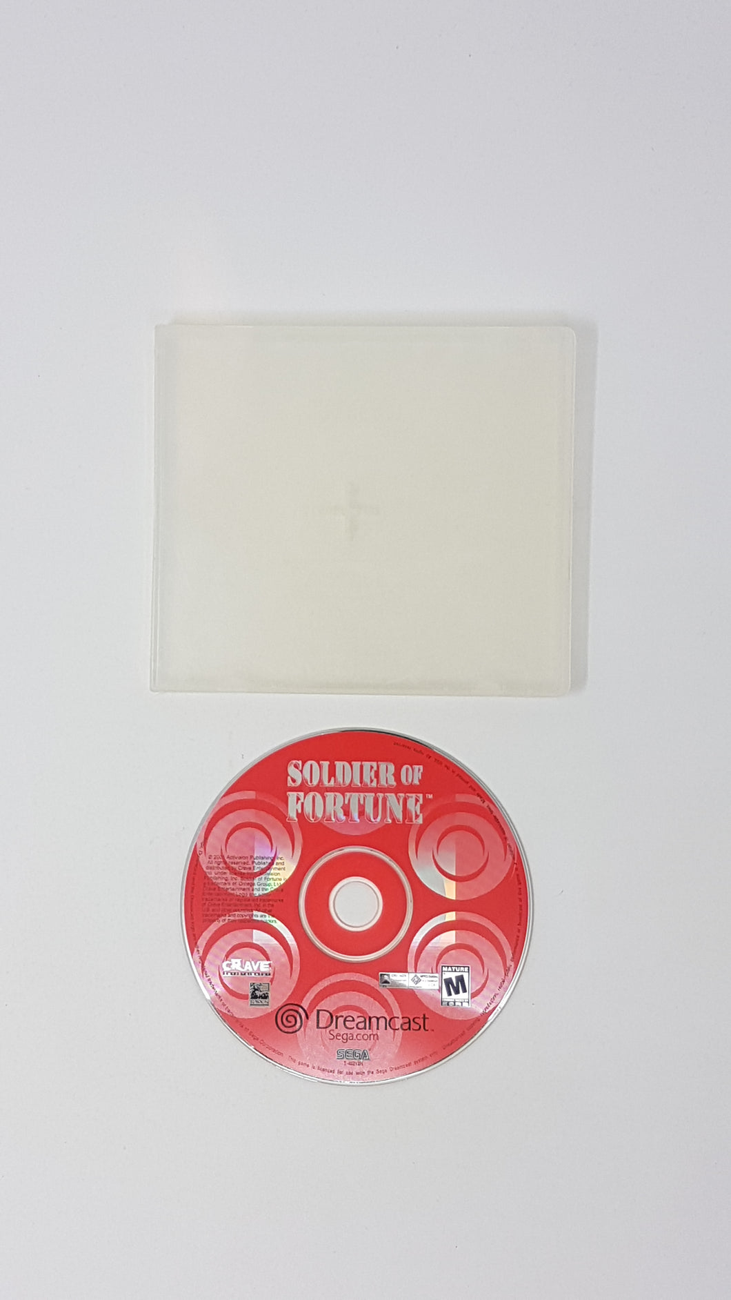 Soldier of Fortune [loose] -  Sega Dreamcast