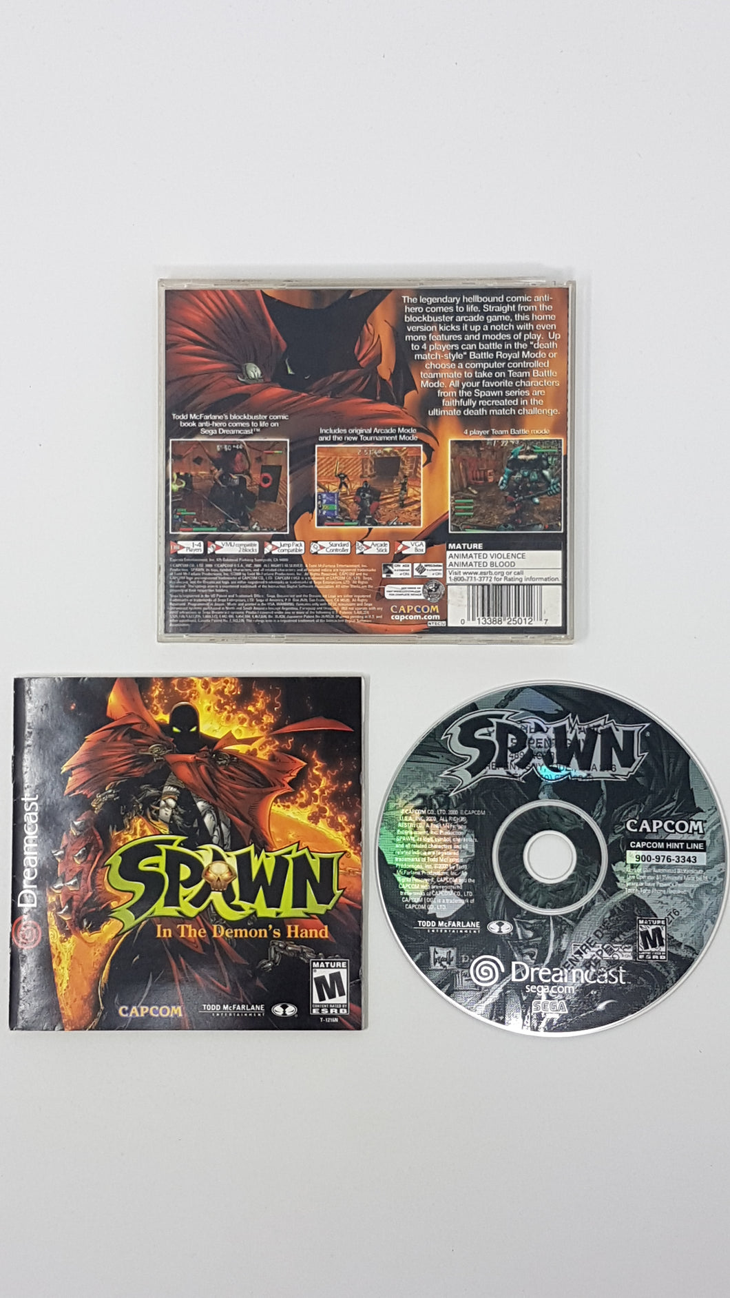 Dreamcast - Spawn In the Demon's Hand [cib]