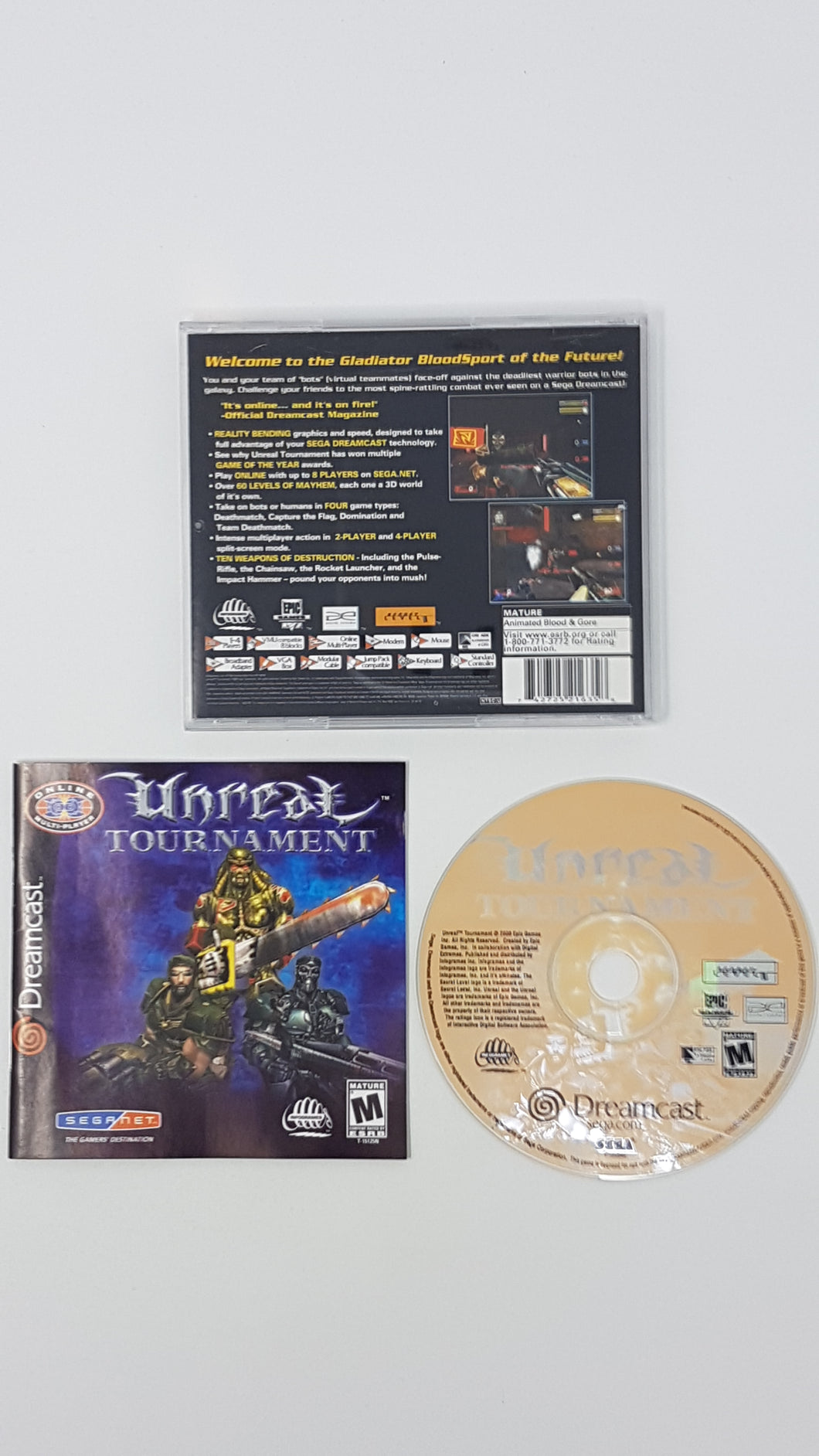 Unreal Tournament [cib] - Sega Dreamcast