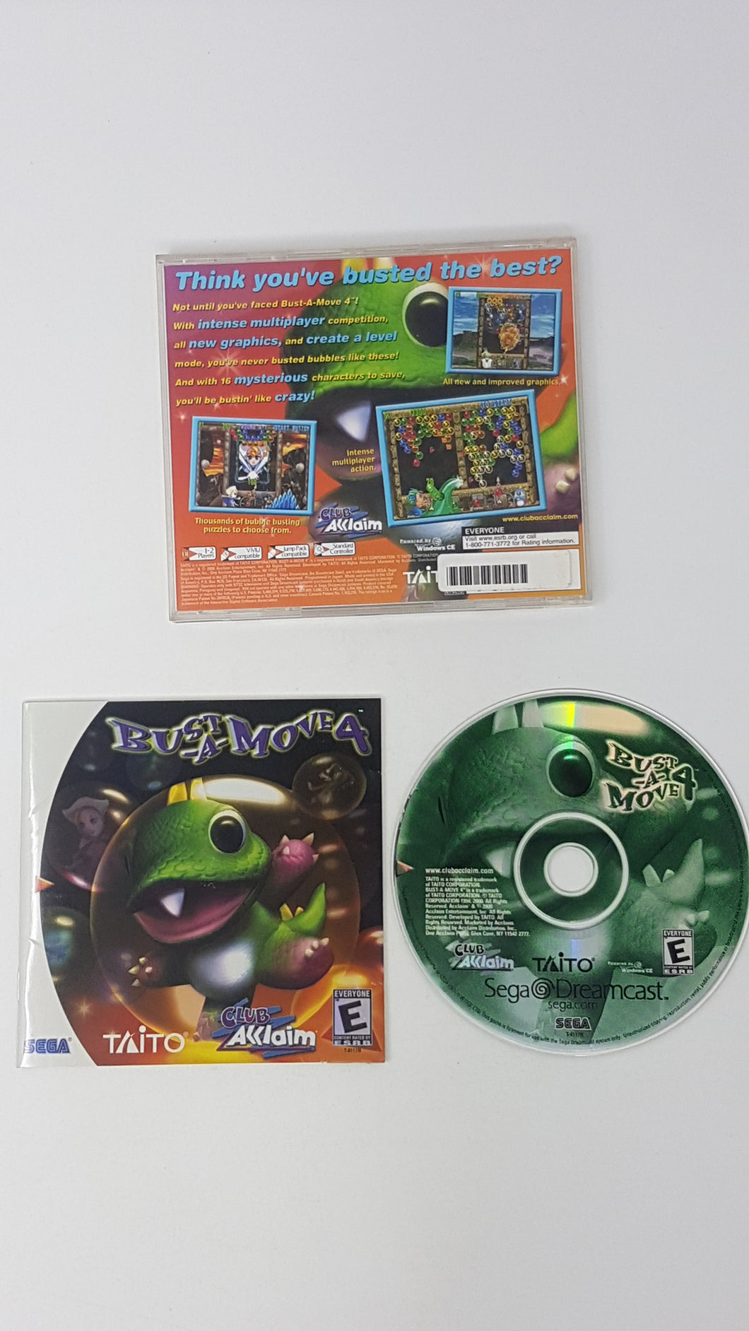 Bust-A-Move 4 - Sega Dreamcast