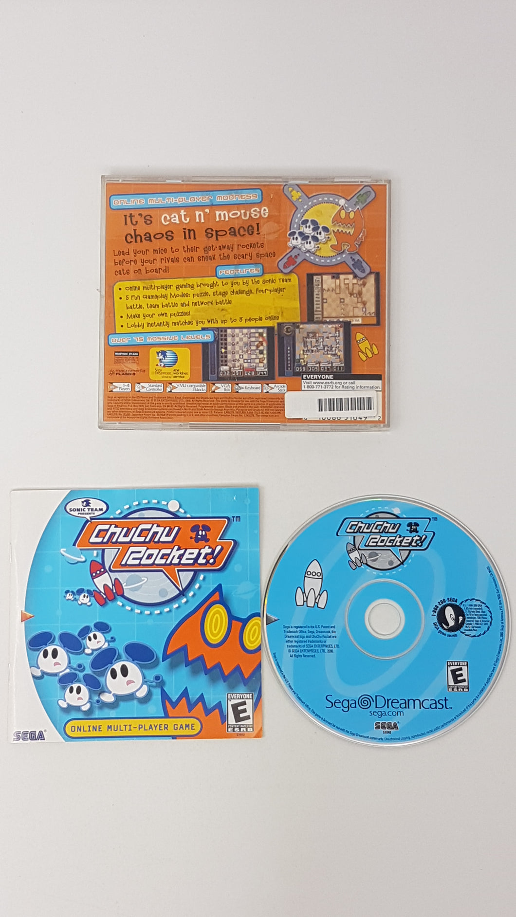 Chu Chu Rocket -  Sega Dreamcast