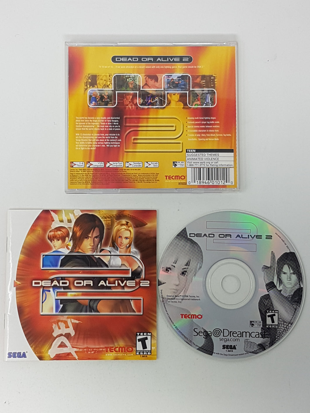 Dead or Alive 2 - Sega Dreamcast