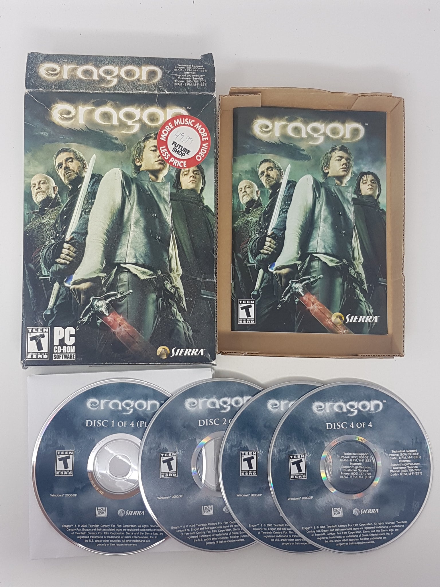 ERAGON Dragon Rider Combat RPG Adventure - US Version - PC Game –  Respawnandreplay