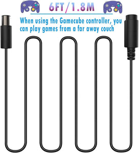 EXTENSION CABLE FOR NINTENDO GAMECUBE CONTROLLER