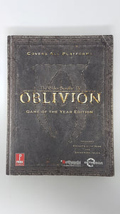 Elder Scrolls IV Oblivion Game of The Year Official Game Guide  [Prima's] - Strategy Guide