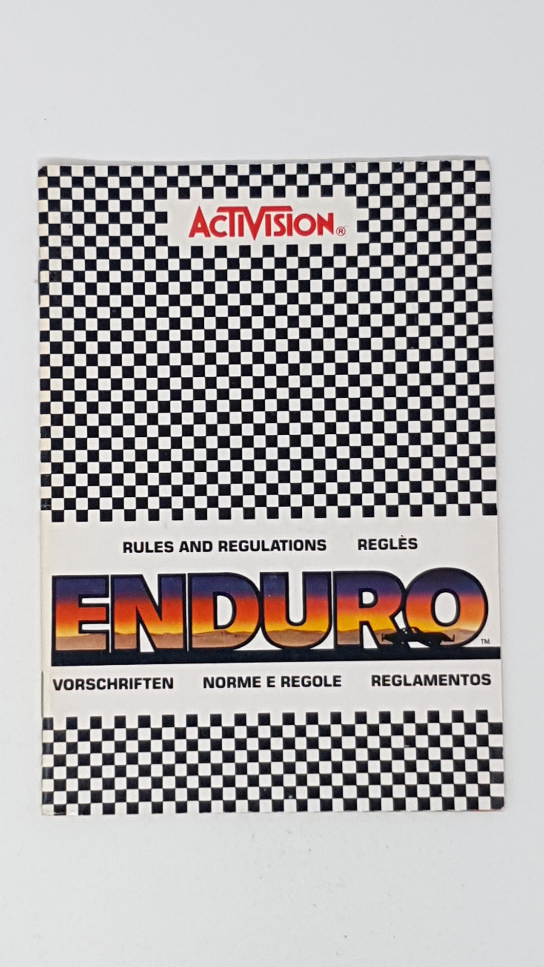 Enduro [manual] - Atari 2600