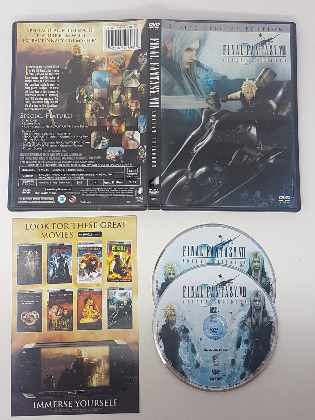 Final Fantasy VII Advent Children - Jeu PC