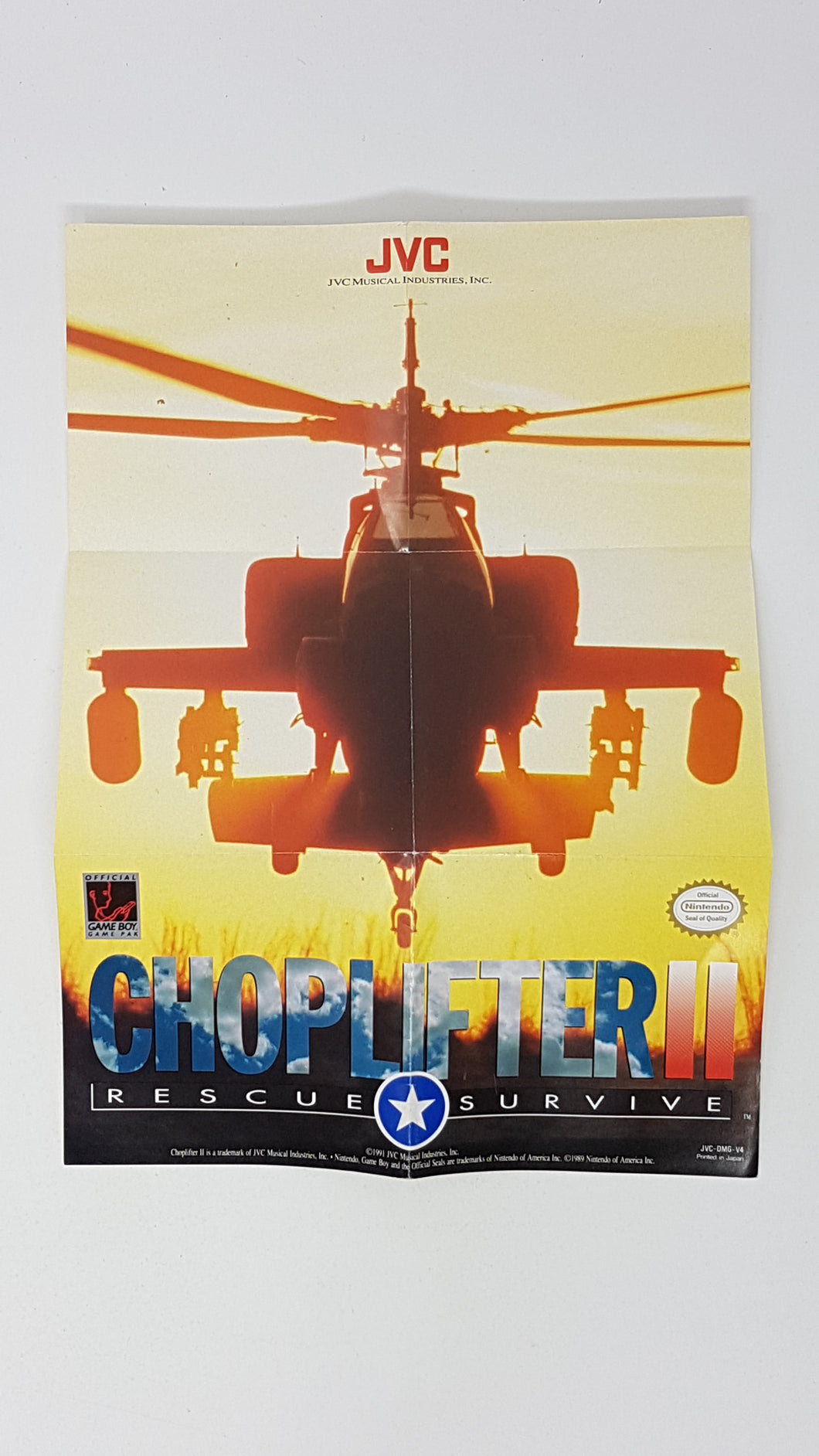 Choplifter II [Poster] - Nintendo GameBoyAdvance