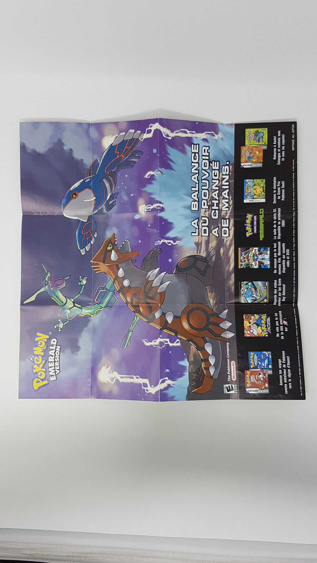 Pokemon Emerald Version [Poster] - Nintendo GameBoyAdvance