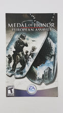 Charger l&#39;image dans la galerie, Medal of Honor European Assault [manuel] - Nintendo GameCube
