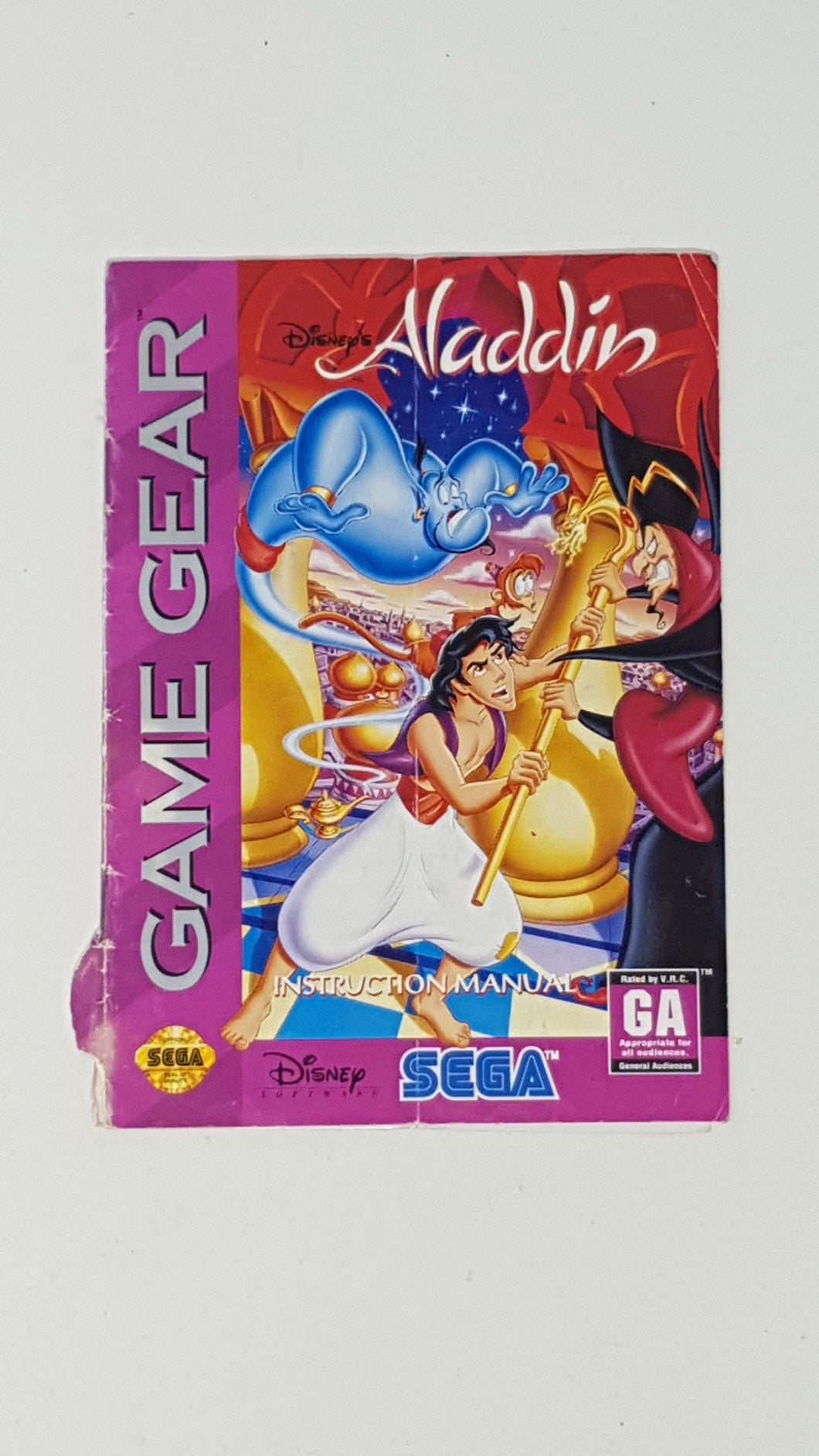 Aladdin [manual] - Sega GameGear