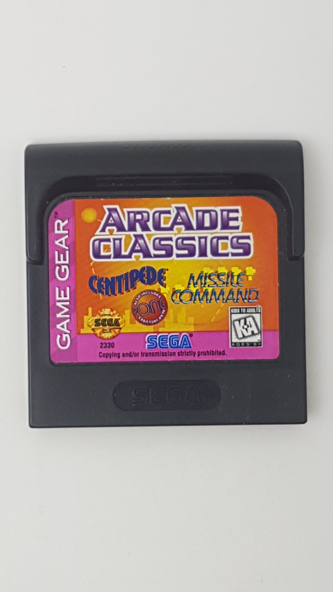 Arcade Classics - Sega GameGear