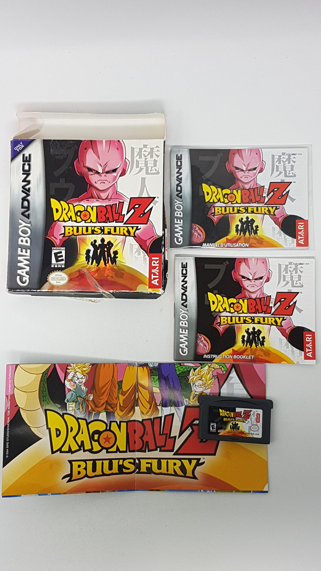 Dragon Ball Z Buu's Fury - Nintendo Gameboy Advance | GBA