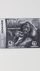 Kong 8th Wonder of the World [manuel] - Nintendo Gameboy Advance | GBA
