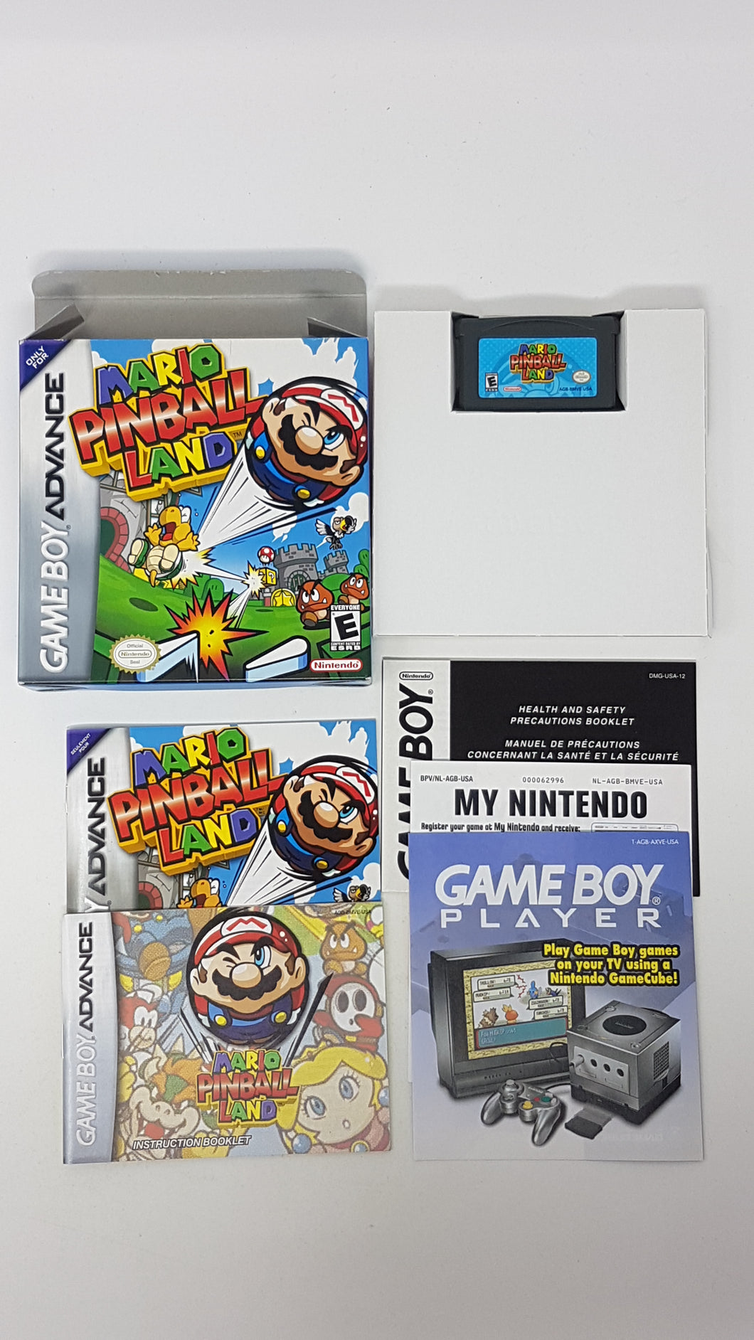 Mario Pinball Land - Nintendo Gameboy Advance | GBA