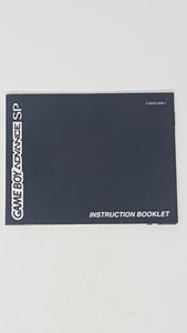 SP Instruction Booklet - Nintendo GameBoyAdvance