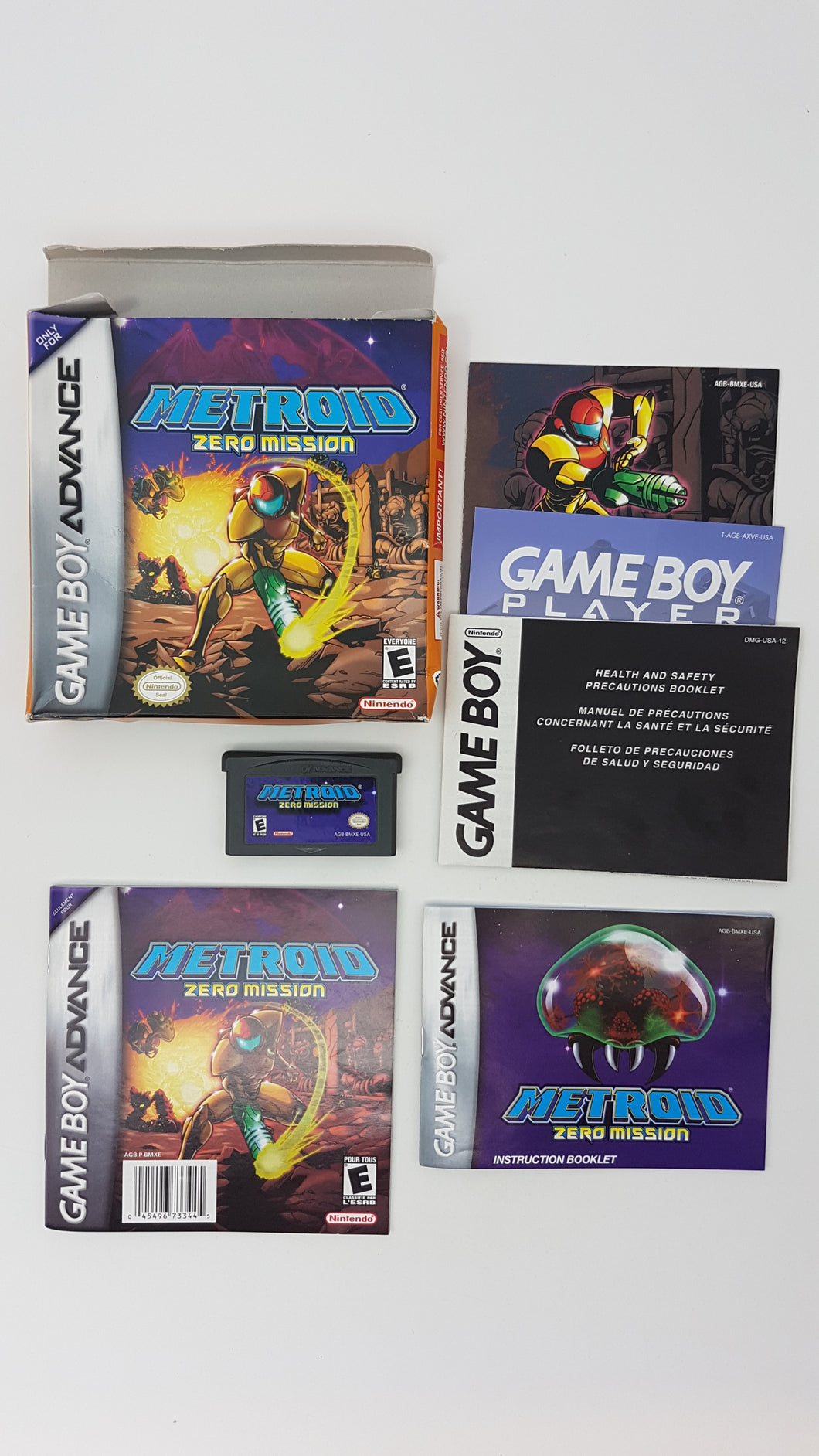 GameBoyAdvance - Metroid Zero Mission