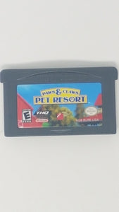 Paws Claws Pet Resort Nintendo Gameboy Advance GBA
