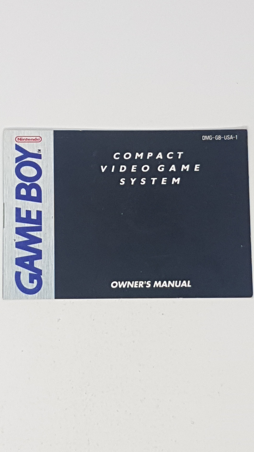 Compact Video Game System Owner's Manual - Nintendo GameBoy