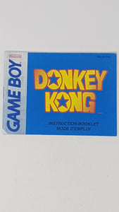 Donkey Kong [manual] Bilingual - Nintendo GameBoy