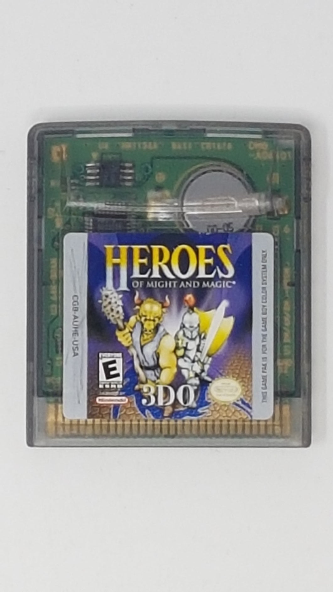 GameBoyColor - Heroes of Might and Magic [loose]