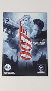007 Everything or Nothing [manuel] - Nintendo GameCube