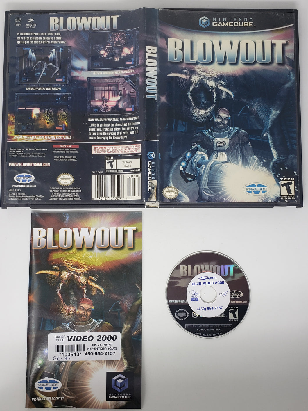 Blowout - Nintendo Gamecube