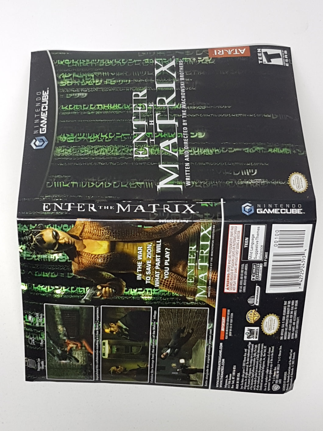 Entrez dans Matrix [Couverture] - Nintendo GameCube